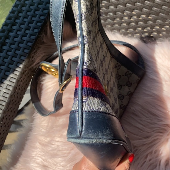 Vintage Gucci Blondie Britt Monogram Bag - Picture 9 of 15